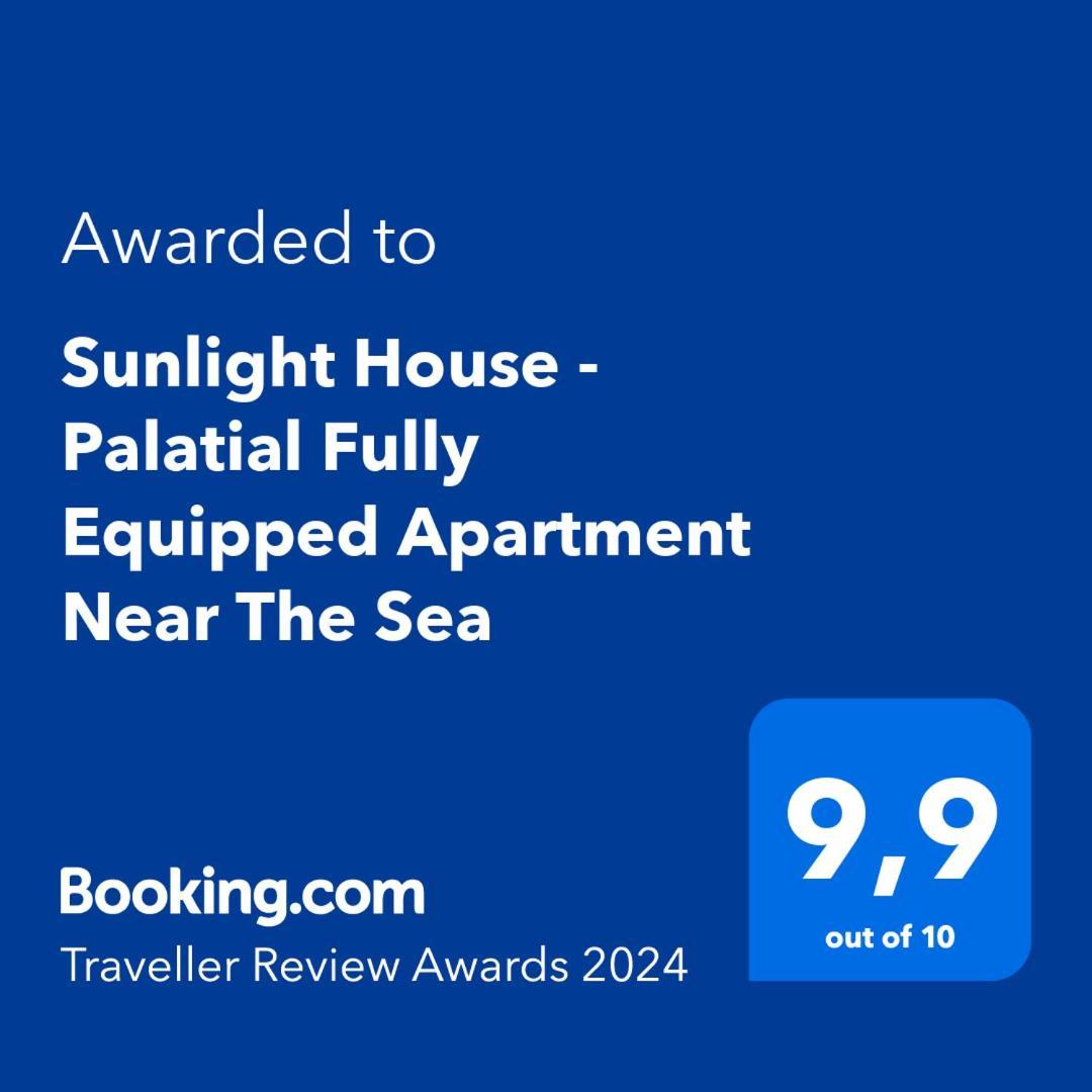Sunlight House - Palatial Fully Equipped Apartment Near The Sea Atenas Exterior foto